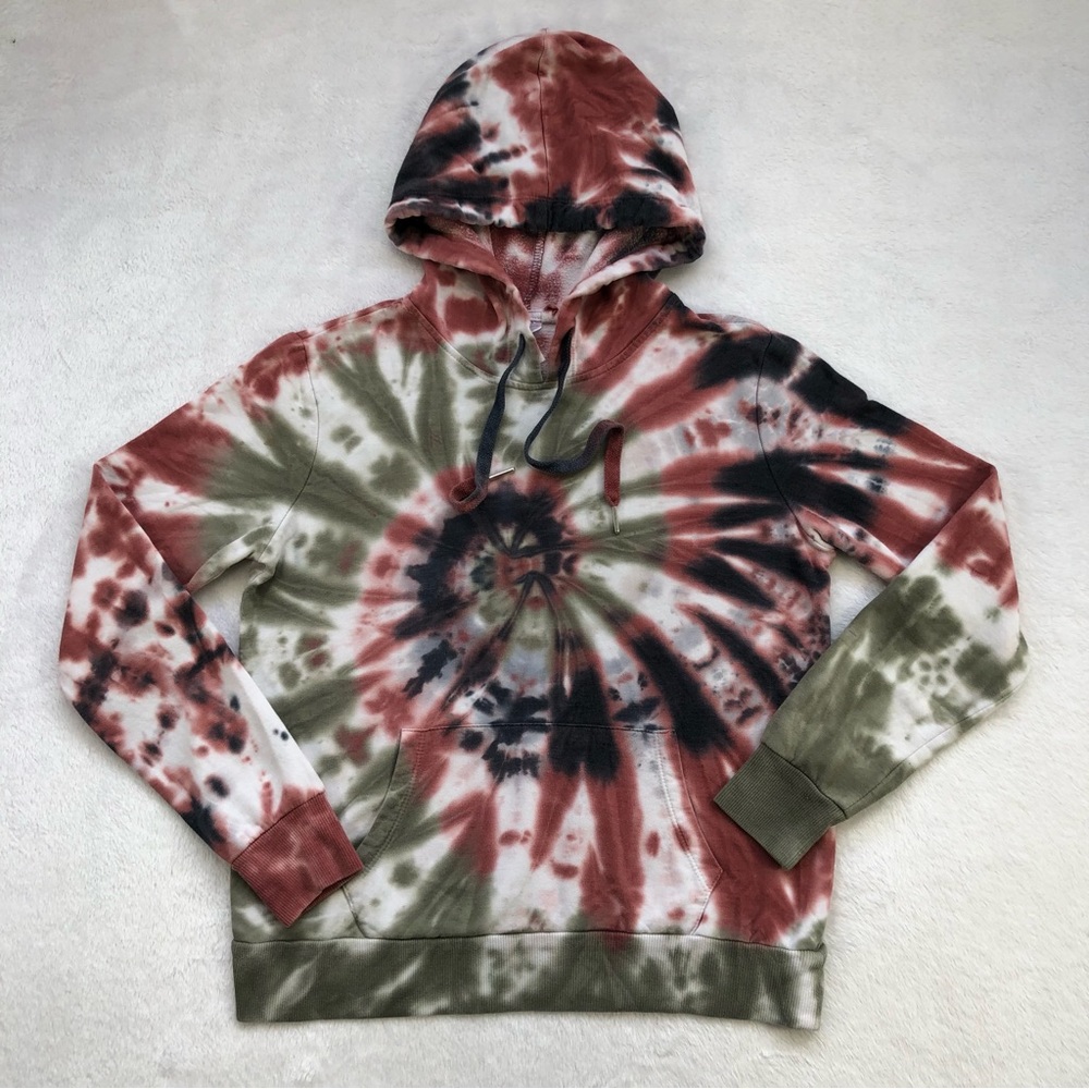 No Boundaries, Tie Dye Hooded Sweatshirt, Size S (Girl) - Picture 4 of 15